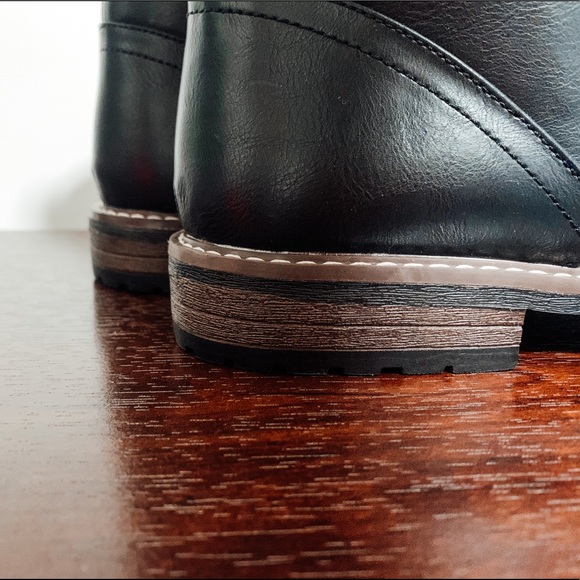 NWT Men’s Black Goodfellow & Co Boots - Picture 5 of 5